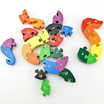 木製パズル エレファント 228ピース 木製ジグソーパズル パズル 動物パズル 木のパズル なかよしどうぶつ 知育玩具 木のおもちゃ GENI
